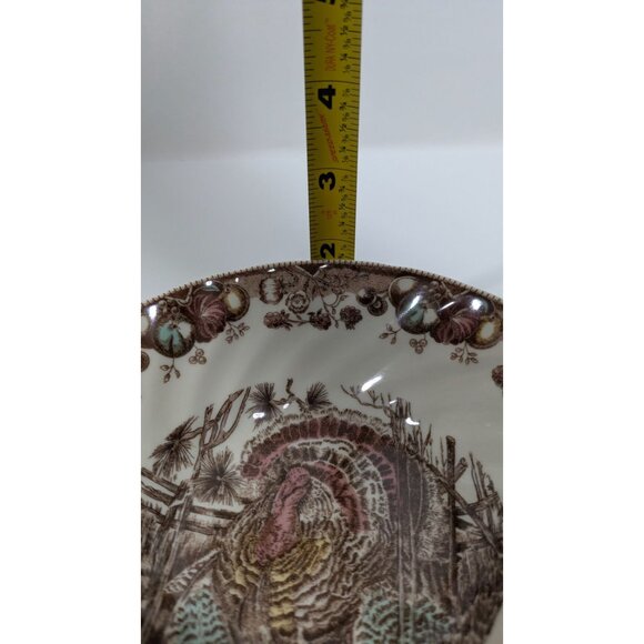 Johnson Bros. His Majesty Bowl Replacement Turkey Design Vintage English - Picture 4 of 11